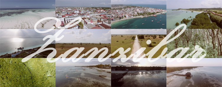 Zanzibar vanuit de lucht