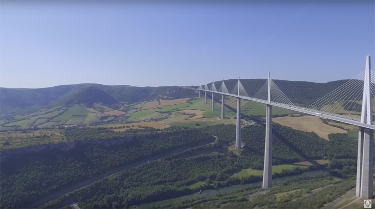 Languedoc Frankrijk gefilmd met DJI Inspire 1