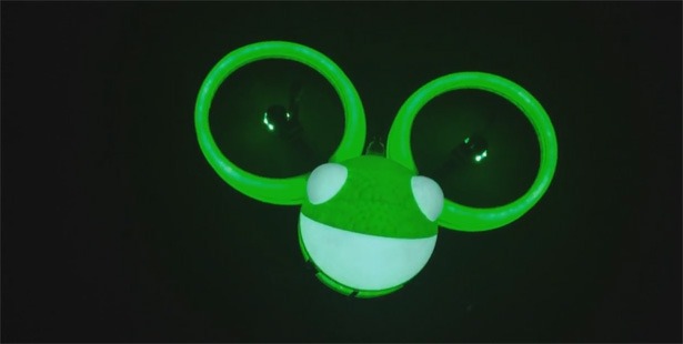 deadmau5-drone-groen-donker-3d-geprint